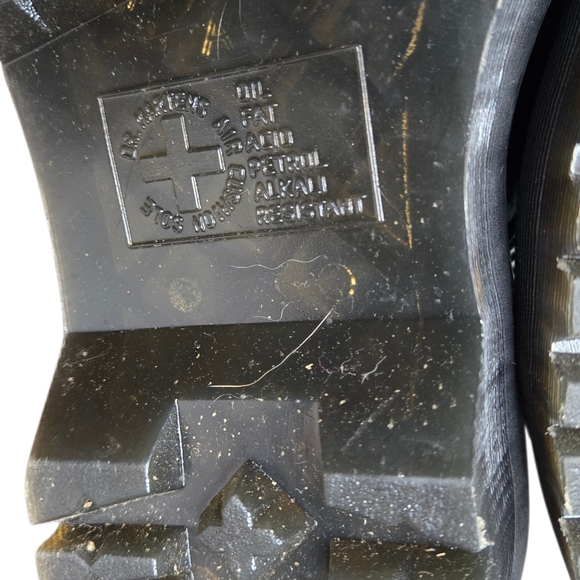 Dr. Martens Patent Leather Zip Combat Boots | Women’s US 5 | Chunky Lug Sole - Picture 9 of 12